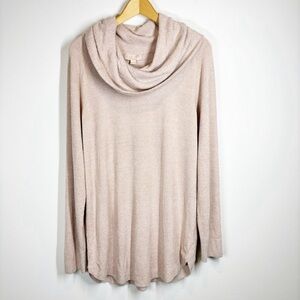 Barefoot Dreams Cowl Neck Tunic Sweater